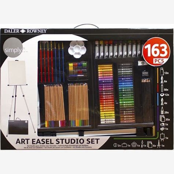 Compete Art Set with 163 parts